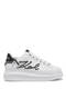 white lthr w black
