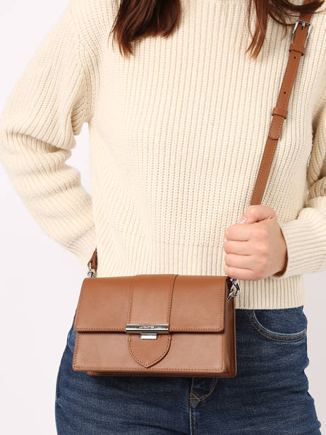 Sac Bandoulière Paris Ily Cuir Lancaster Marron paris ily 12 vue secondaire 1