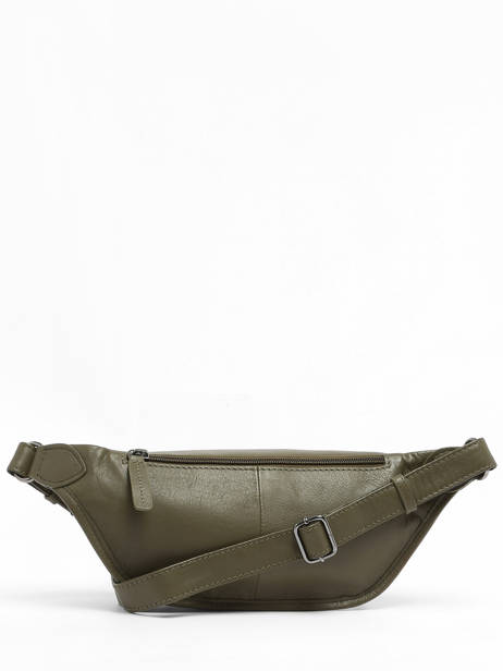 Sac Banane Yves renard Vert nappa 81510 vue secondaire 4