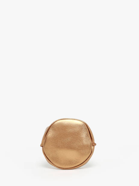 Coin Purse Leather Paul marius Gold vintage ESCARCEL other view 2
