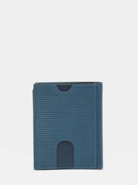 Leather Michelin Wallet Yves renard Blue michelin 1737 other view 2