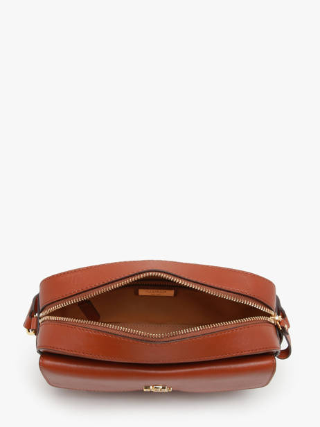 Sac Bandoulière Dryden Cuir Lauren ralph lauren Marron dryden 31926645 vue secondaire 3