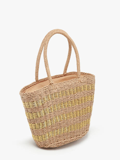 Shoulder Bag Cabas Straw Gerard pasquier Brown cabas P24028 other view 2