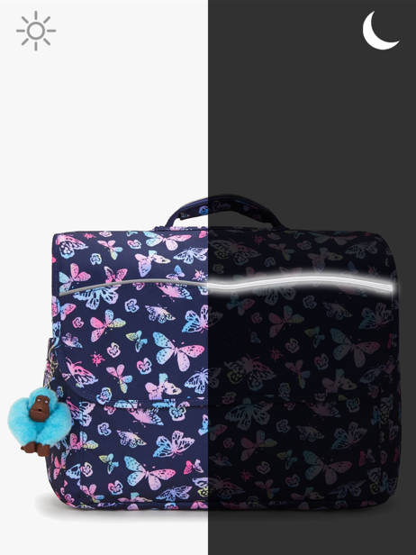 Cartable 1 Compartiment Kipling Bleu back to school KI3652 vue secondaire 5