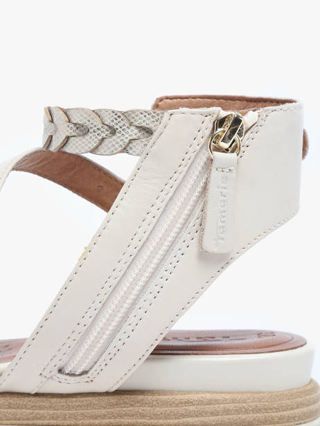 Sandals In Leather Tamaris Beige women 42 other view 2