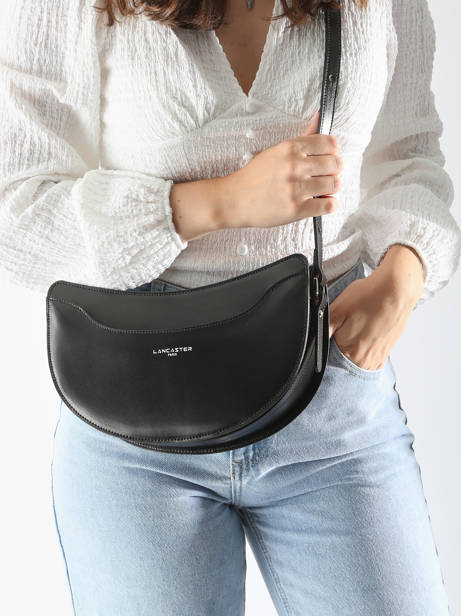 Crossbody Bag Suave Lune Leather Lancaster Black suave lune 33 other view 1