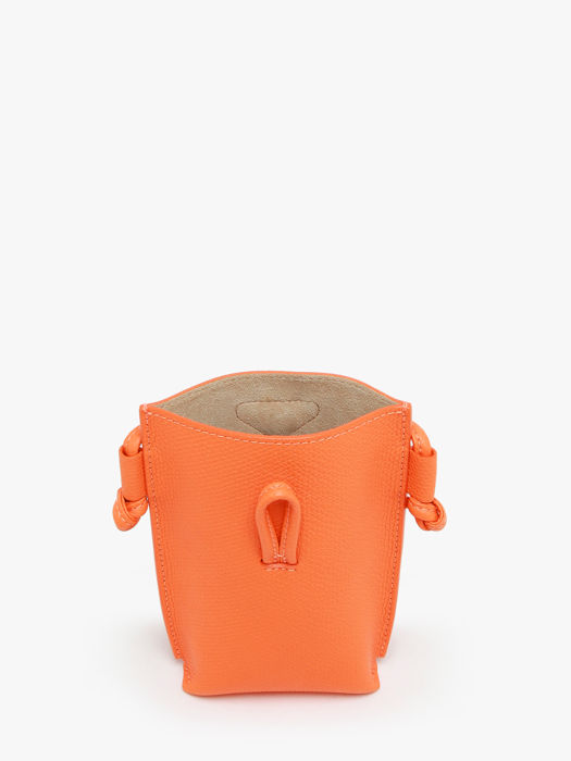Longchamp Le roseau Ipod case / cd holder Orange