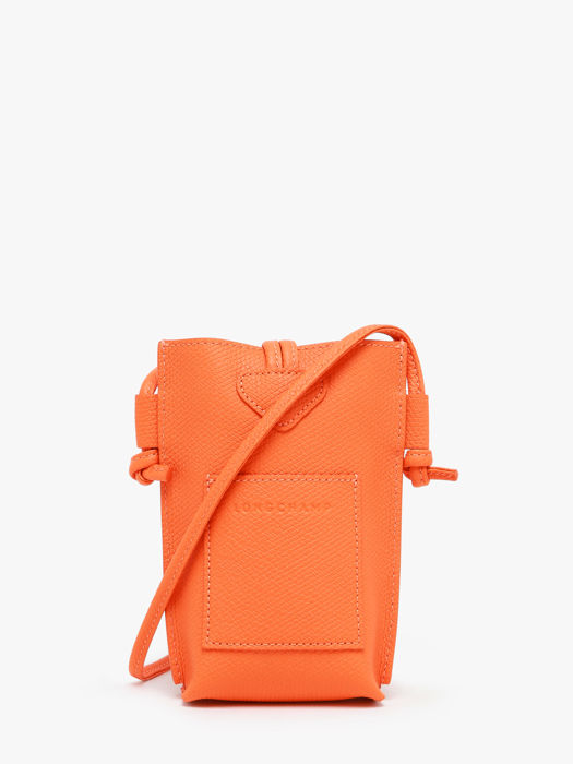 Longchamp Le roseau Ipod case / cd holder Orange