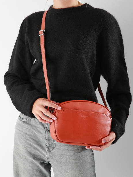 Shoulder Bag Confort Leather Hexagona Orange confort 469993 other view 1