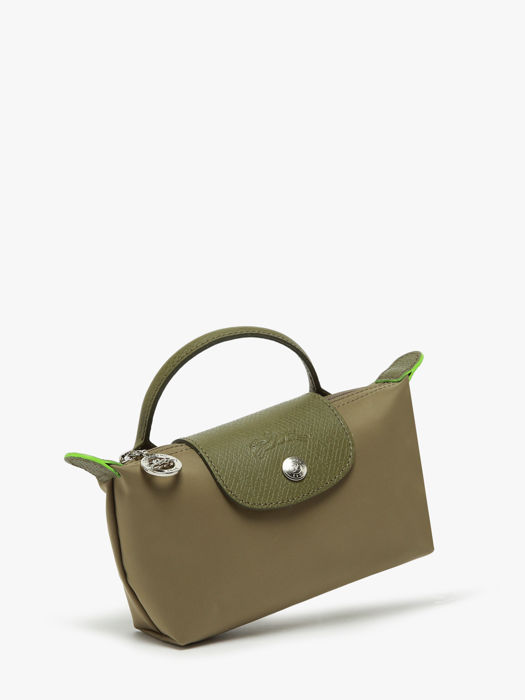 Longchamp Le pliage green Clutch / cosmetic case Green