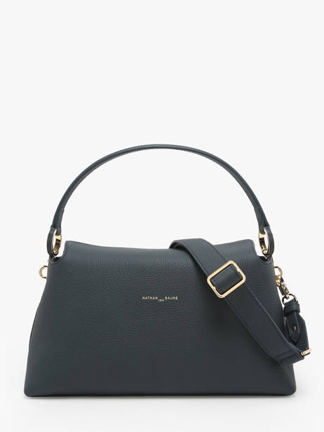 Leather Freesia Shoulder Bag Nathan baume Blue eden 4 other view 4