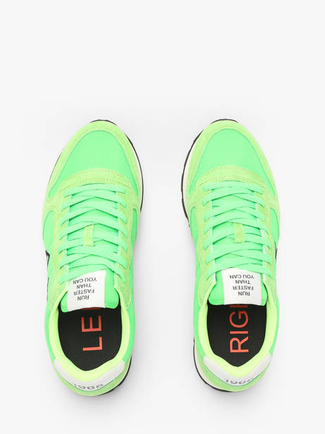 Sneakers Tom Solid Sun68 Green men Z35101 other view 4