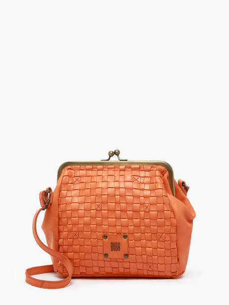 Shoulder Bag Heritage Leather Biba Orange heritage KA21