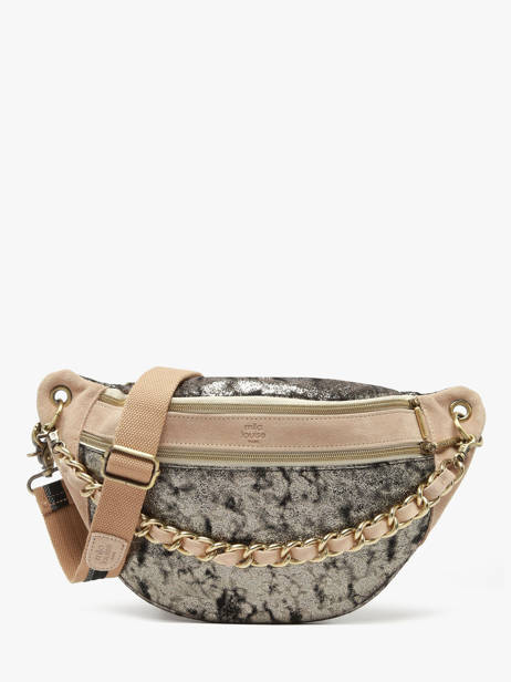 Belt Bag Mila louise Black cu 23689MCU