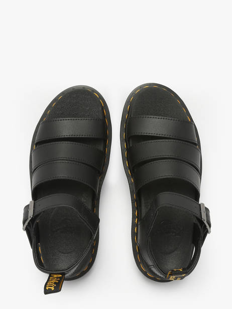 Sandals Blaire In Leather Dr martens Black women 31520001 other view 3