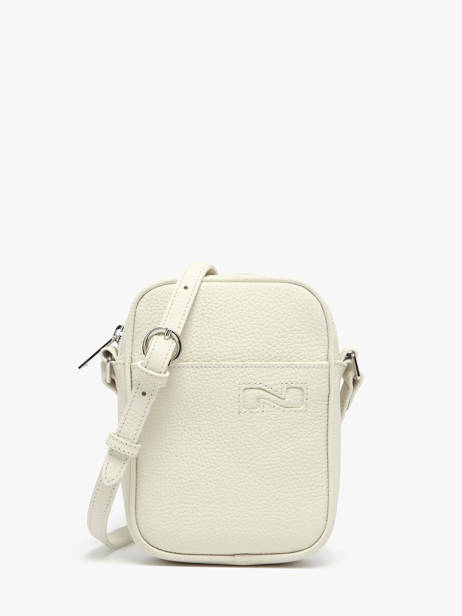 Sac Bandoulière N City Cuir Nathan baume Beige n city 5