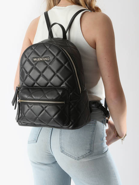 Sac à Dos Valentino Noir ocarina VBS3K37R vue secondaire 1