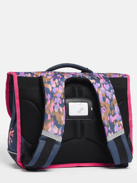 Satchel 2 Compartments Cameleon Blue actual PBBACA38 other view 5