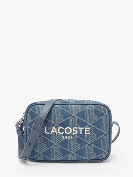 Crossbody Bag Heritage Jacquard Cotton Lacoste Blue heritage jacquard NF5007HK