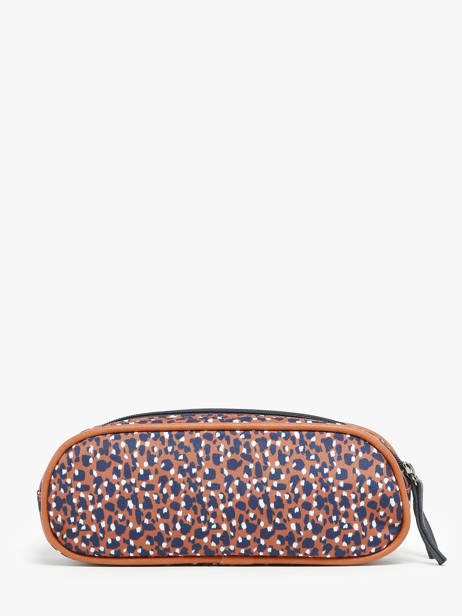 Trousse Fille 2 Compartiments Cameleon Marron vintage fantasy PBVGTROU vue secondaire 2