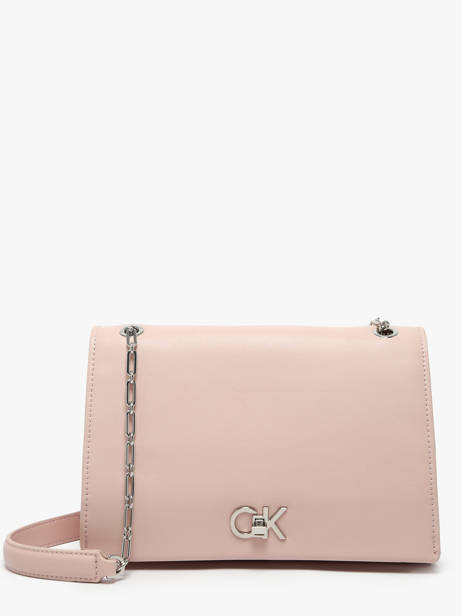 Crossbody Bag Ck Chain Recycled Polyester Calvin klein jeans Pink ck chain K612810
