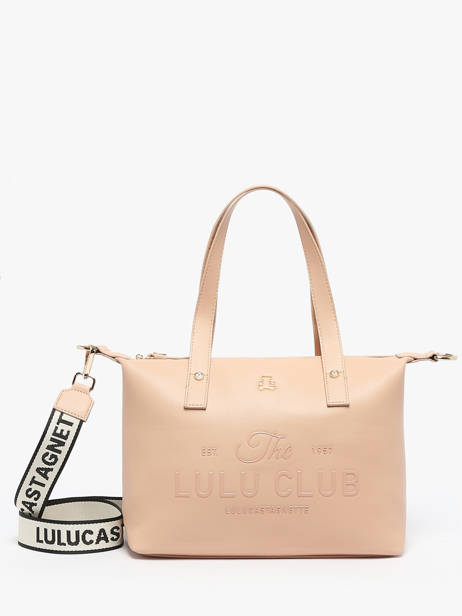 Sac Porté épaule Logo Lulu castagnette Orange logo YVRAC