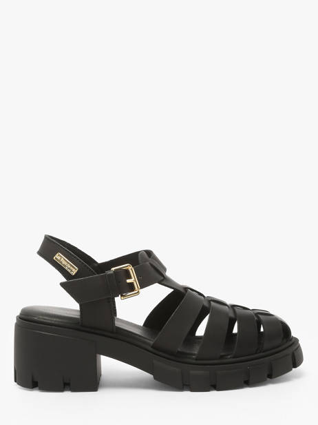 Sandals Bayla In Leather Les tropeziennes Black women BAYLA