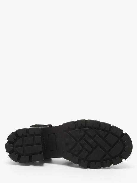 Sandals Bayla In Leather Les tropeziennes Black women BAYLA other view 4