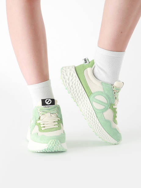 Sneakers Carter En Cuir No name Vert women CMKSDS2Z vue secondaire 1