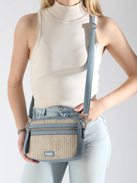 Shoulder Bag St Tropez David jones Blue st tropez CM7538 other view 1