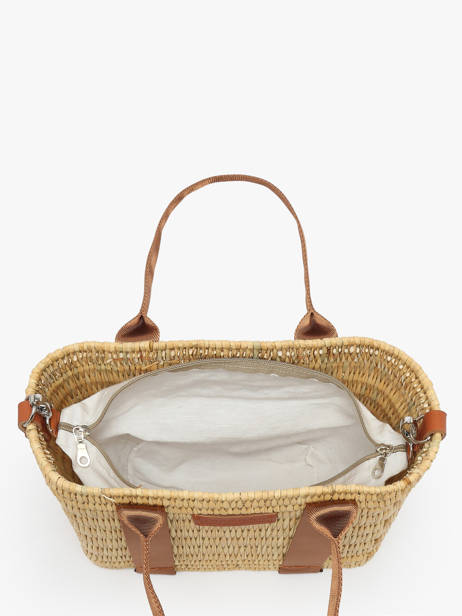 Handbag Estival Straw Le voyage en panier Beige estival PM779 other view 3