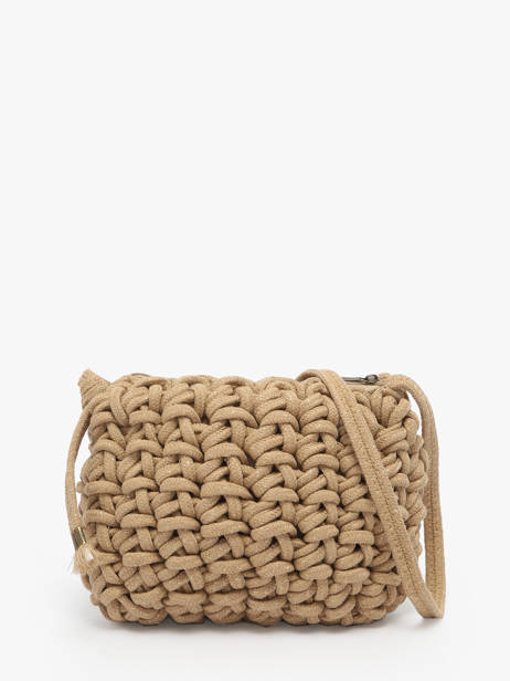 Shoulder Bag Crochet Le voyage en panier Beige crochet PM854 other view 4