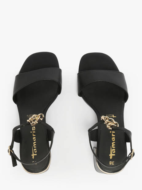 Heeled Sandals In Leather Tamaris Black women 44 other view 3