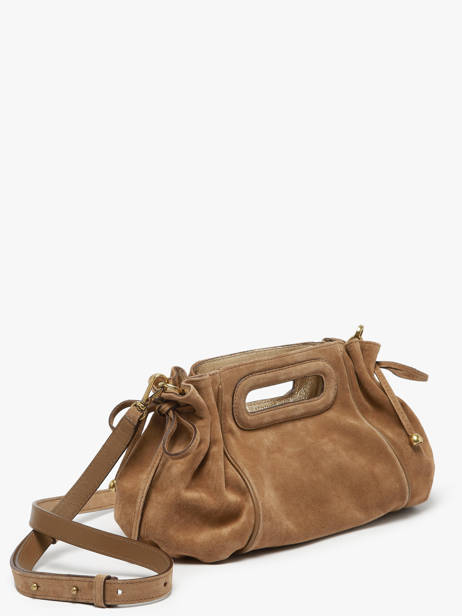 Shoulder Bag Folk Light Gerard darel Brown folk light W405 other view 2