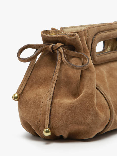 Shoulder Bag Folk Light Gerard darel Brown folk light W405 other view 5