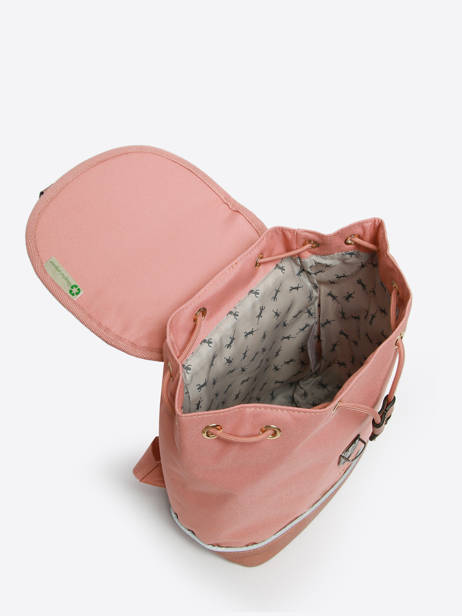 Sac à Dos 1 Compartiment Cameleon Rose vintage fantasy SD25 vue secondaire 3