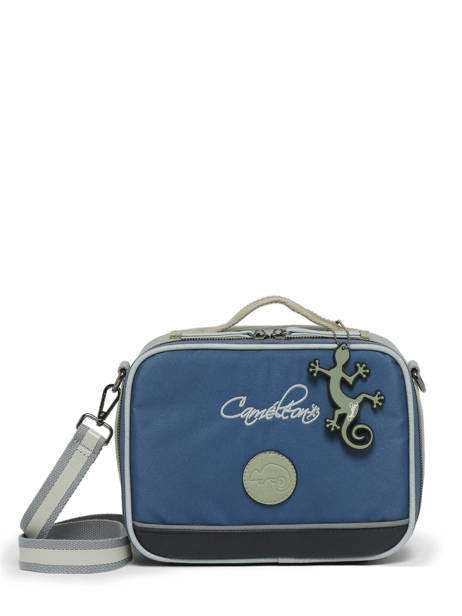 Lunch Bag Cameleon Blue vintage urban BL24 other view 5