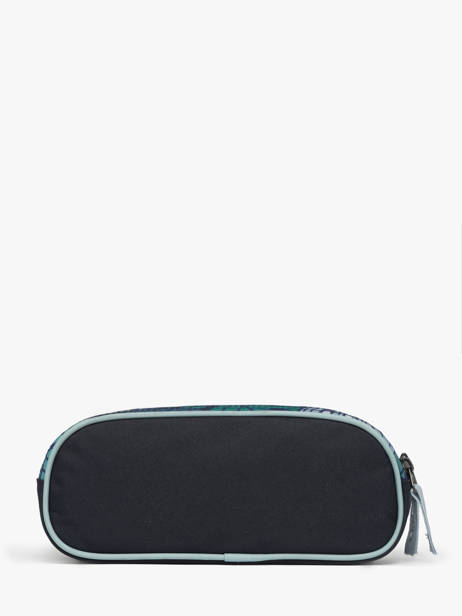 Pencil Case For Kids 2 Compartments Cameleon Blue actual TROU other view 2