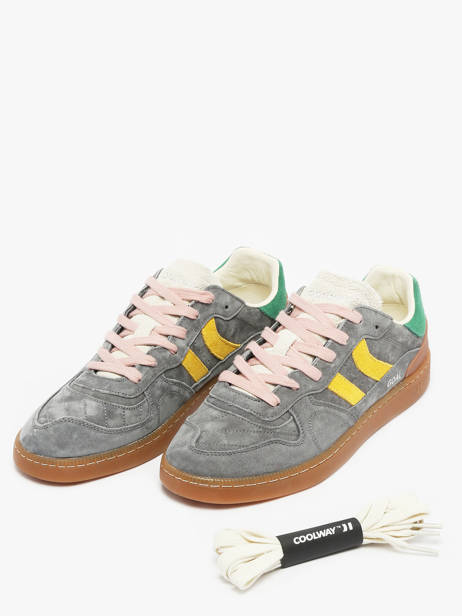Sneakers In Leather Coolway Gray men 86035950 other view 1