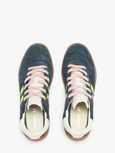 Sneakers In Leather Coolway Blue men 86036020 other view 3