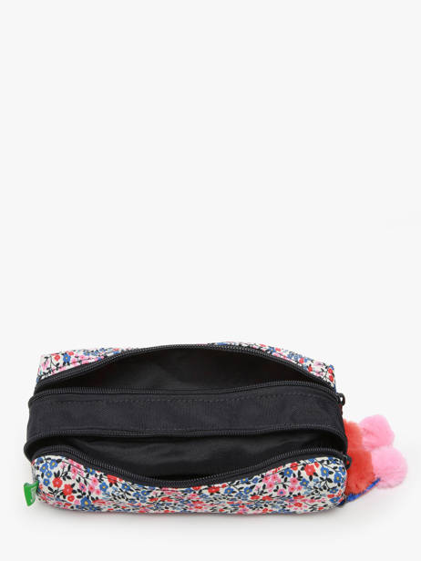 2-compartment Pouch Tann's Blue les fantaisies f 12265 other view 1