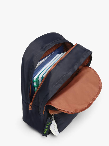 2-compartment Backpack Tann's Blue les fantaisies g - 22-63111 other view 4