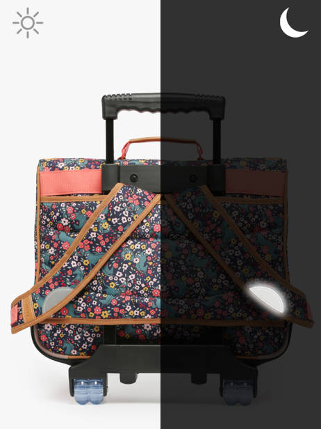 Cartable à Roulettes 2 Compartiments Tann's Multicolore les fantaisies f 43324 vue secondaire 6