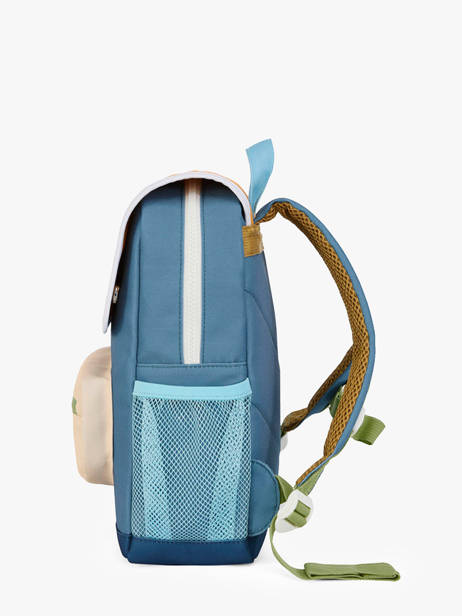 Backpack Hello hossy Blue cool kids 5 other view 2