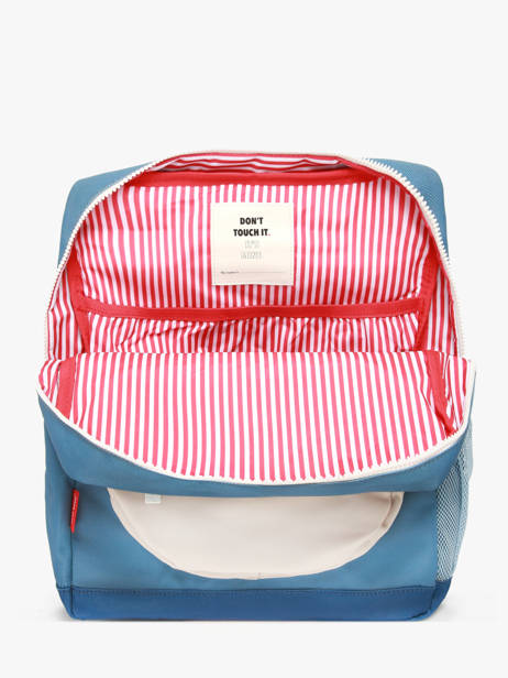 Sac à Dos Hello hossy Bleu cool kids S6 vue secondaire 3