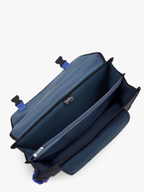 2-compartment Satchel Kipling Blue back to school K12074 other view 3