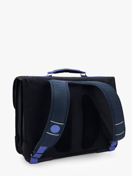 2-compartment Satchel Kipling Blue back to school K12074 other view 4