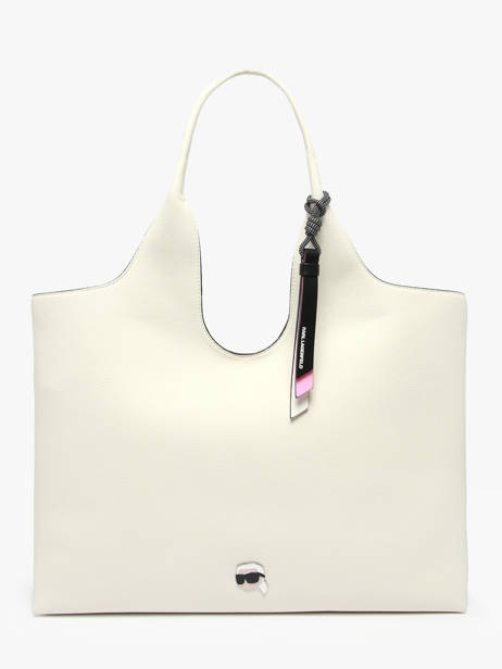 Sac Porté épaule K Ikon Polyurethane Karl lagerfeld Beige k ikon A3W30096