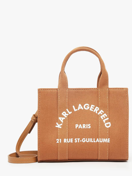 Sac Bandoulière Rsg Coton Karl lagerfeld Marron rsg A1W50118