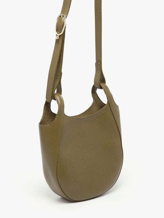 Longchamp Le foulonné Messenger bag Green